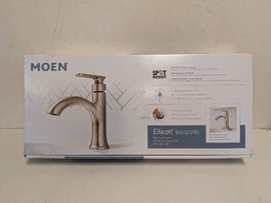 MOEN ELLICOTT BRUSHED NICKEL FINISH FAUCET