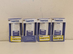 (4) COPPERTONE SUNSCREEN SPF55