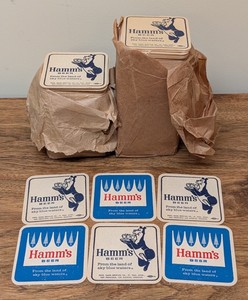 WR - Vintage Hamms Beer Coasters Full & Partial Packs