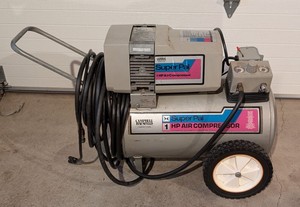 BG - Vintage Air Compressor - Campbell Hausfeld Super Pal 1 HP