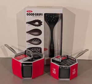 BG - New Cuisinart Saucepans & OXO Good Grips Utensils Mixed Lot