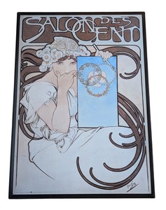 WR - Salon Des Cent Alphonse Mucha Art Print