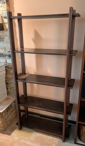LR - Vintage Wood Bookshelf