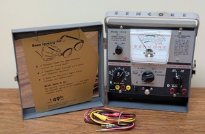 WR - Vintage Transistor Tester - Sencore TR110 Transi-Master