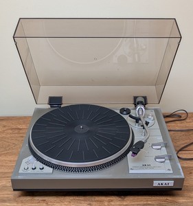 LR - Vintage Turntable - Akai AP-206 Direct Drive Auto-Return