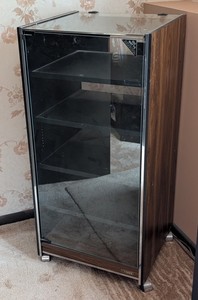 LR - Vintage Stereo Cabinet Fisher Audio Cabinet