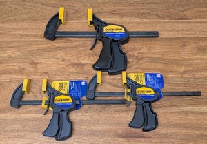 WR - Bar Clamps - Vise-Grip Quick-Grip Mini (Lot of 3)