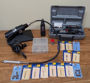 WR - Rotary Tool Set - Dremel MiniMite 750, Dremel 395 & Craftsman 572.25147 Mixed Lot