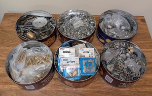 WR - Hardware Assortment Mixed Lot With National Corner Irons