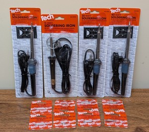 WR - Tech America Soldering Iron & Tip Mixed Lot - 12 Pieces