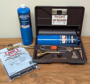 WR - Propane Torch Kit Mixed Lot (2 Torches) - Bernzomatic Jet Torch Kit 31400