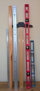 WR - Rulers & Levels Mixed Lot (6 Pieces)