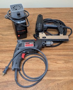 WR - Electric Tools - Black & Decker Brad Nailer, Drill Bit Sharpener & Skil 6425 Hammer Drill
