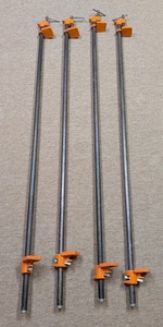 LR - Pipe Clamps - Jorgensen(Lot of 4)