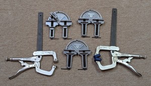 WR - Locking Pliers & Corner Clamp Mixed Lot