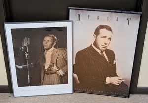 WR - Framed Poster Pair Bogart & William P. Gottlieb the Golden Age of Jazz