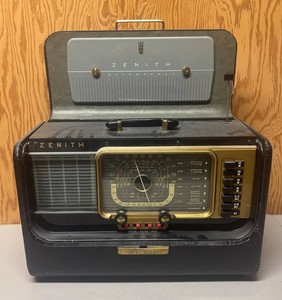 LLR - Vintage Portable Tube Radio Zenith Trans-Oceanic H500
