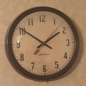 O - Vintage Wall Clock Seth Thomas