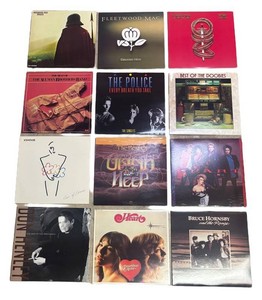 FR - Vinyl Record Albums Mixed Lot Of 12