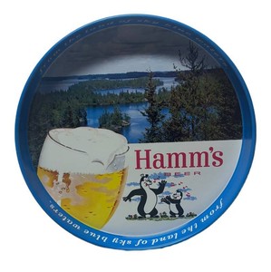 O - Vintage Hamms Beer Tray