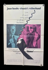 RR - Vintage Movie Poster - Klute - Unframed