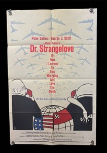 RR - Vintage Movie Poster - Dr. Strangelove - Unframed