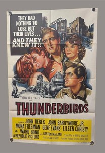 RR - Vintage Movie Poster - Thunderbirds - Unframed