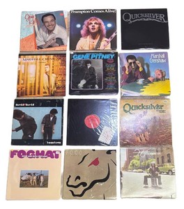 FR - Vintage Vinyl Record Albums Mixed Lot of 12