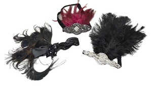 LLR - Feather Headbands with Jeweled Accents