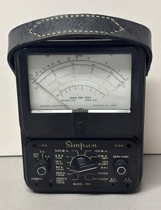 LLR - Vintage Analog Multimeter - Simpson Model 260