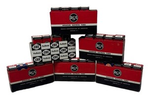 LLR - Vintage Radio Tubes by RCA, CBS, Sylvania and More