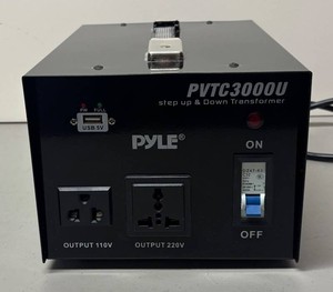 LLR - Step Up & Down Voltage Converter Transformer Model PVTC3000U