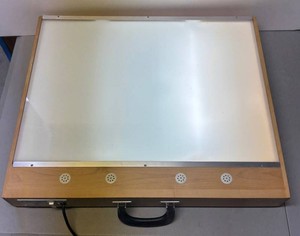 RR - Vintage Alvin Satin Glow Portable Lightbox