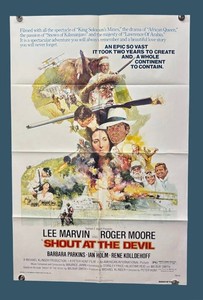 RR - Vintage Movie Poster - Shout at the Devil - Unframed