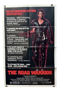 RR - Vintage Movie Poster - The Road Warrior - Unframed
