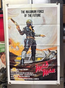 RR - Vintage Movie Poster - Mad Max - Unframed