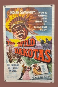 RR - Vintage Movie Poster - The Wild Dakotas - Unframed