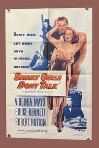 RR - Vintage Movie Poster - Smart Girls Dont Talk - Unframed