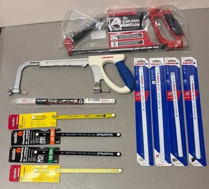 RR - Hacksaw & Blade Mixed Lot - Lenox, GreatNeck, Hautmec and More