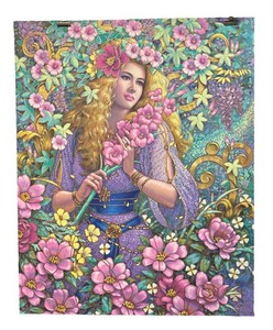 O - Enchantress Spring Limited Edition Unframed Print by Karl Bang