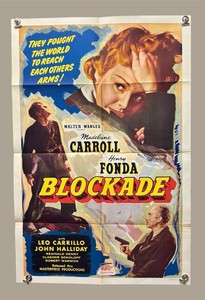 RR - Vintage Movie Poster - Blockade - Unframed