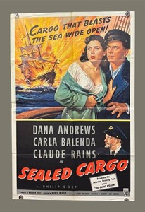 RR - Vintage Movie Poster - Sealed Cargo - Unframed