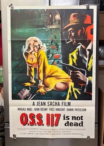 RR - Vintage Movie Poster - OSS 117 Is Not Dead - Unframed