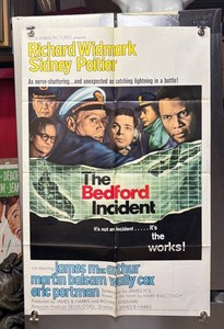 RR - Vintage Movie Poster -The Bedford Incident. - Unframed