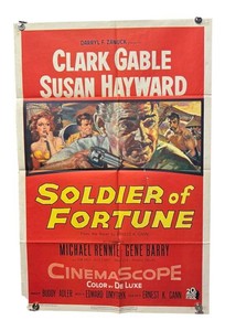 RR - Vintage Movie Poster - Soldier of Fortune - Unframed