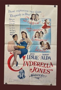 RR - Vintage Movie Poster - Cinderella Jones - Unframed
