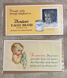 RR - Vintage Advertising Prints for Bordens & Ivory