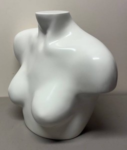 RR - Mannequin Bust White Display Form