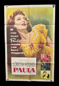 Vintage Movie Poster - Paula - Unframed