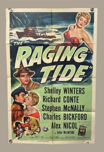 RR - Vintage Movie Poster - The Raging Tide - Unframed
